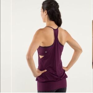 lululemon athletica Purple Tank Top